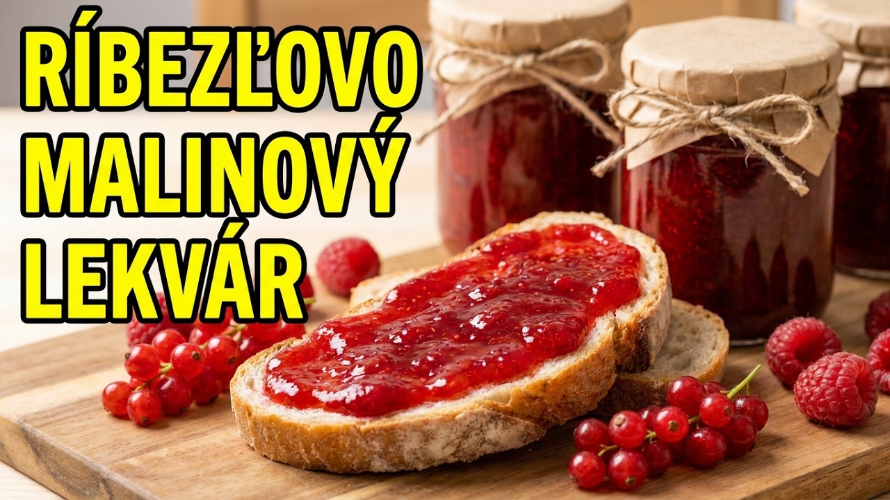 Смородиново-малиновое варенье, такого в магазине не купишь (субтитры) | Видео рецепт