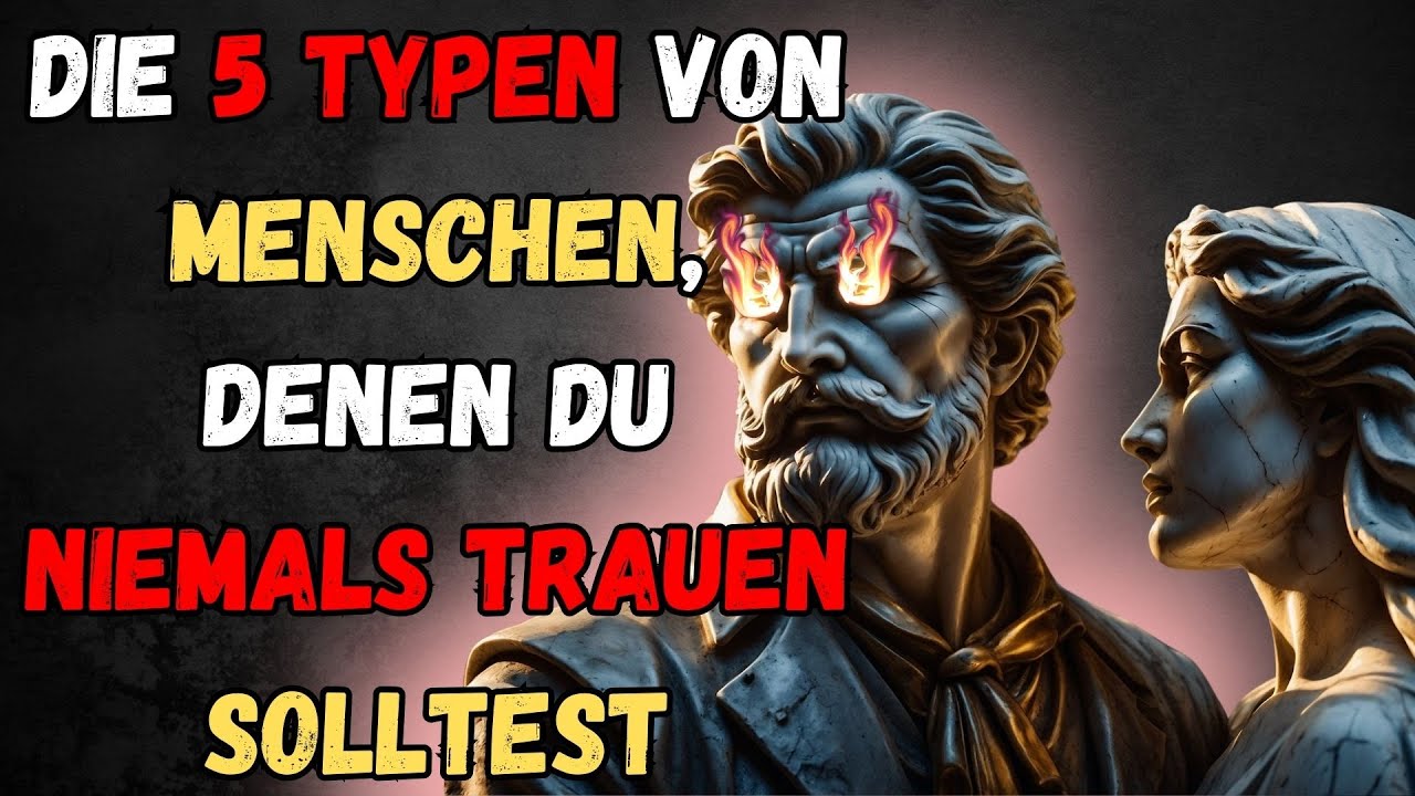 Die 5 Typen von Menschen, denen du niemals vertrauen solltest!