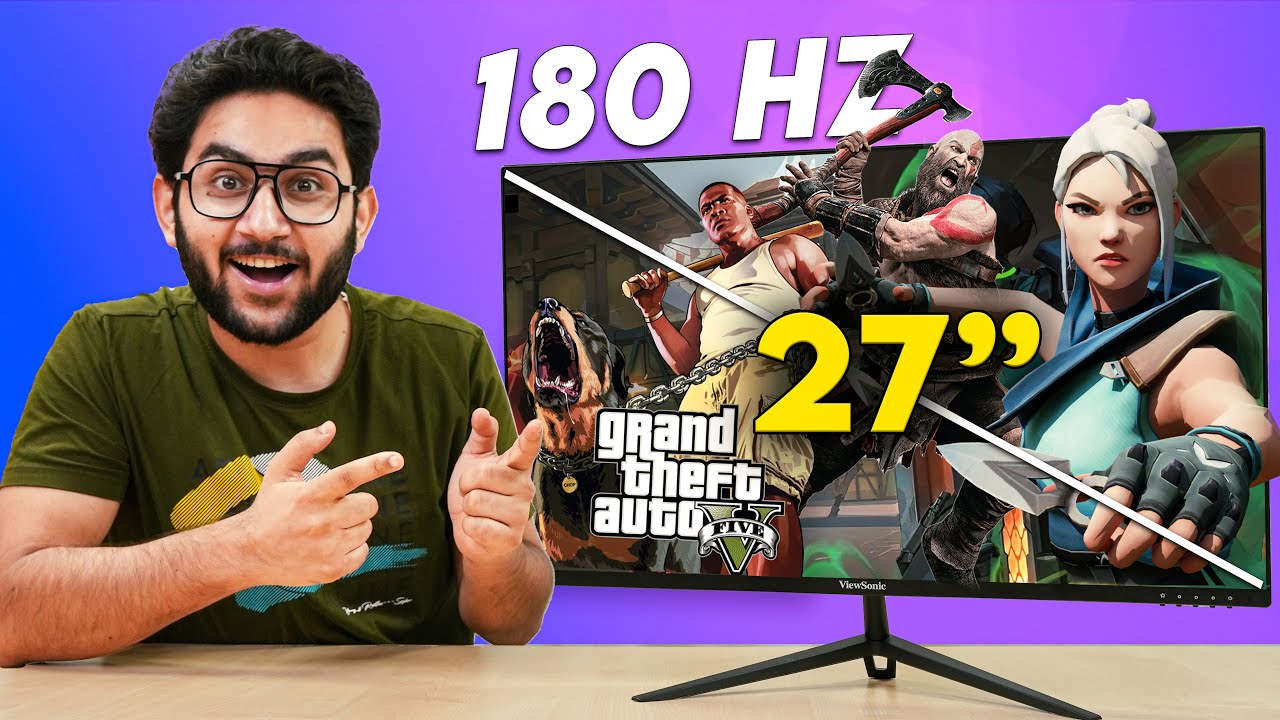 I Tried This NEW 180Hz Gaming Monitor By Viewsonic!