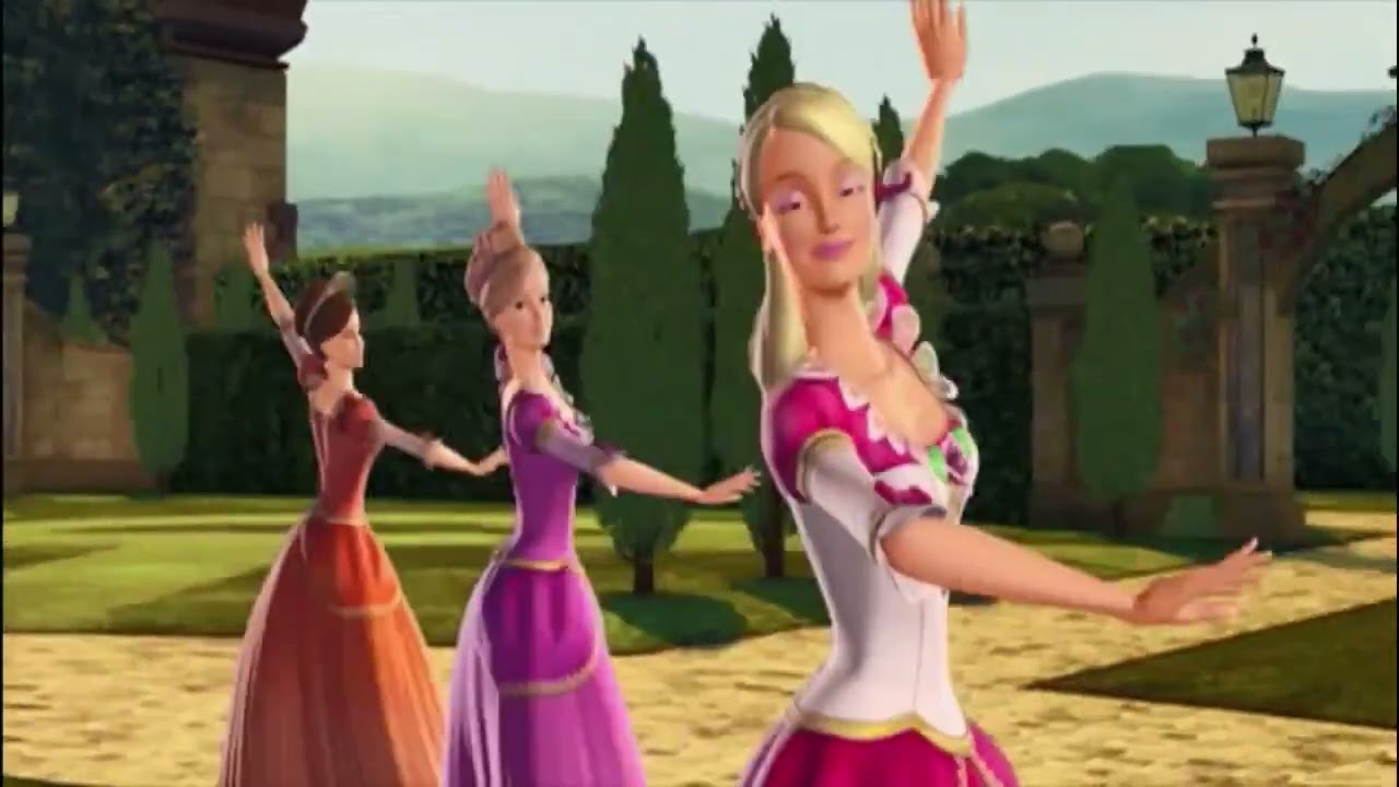 Barbie y Las 12 Princesas Bailarinas Juego Ballet de Los Recuerdos Felices