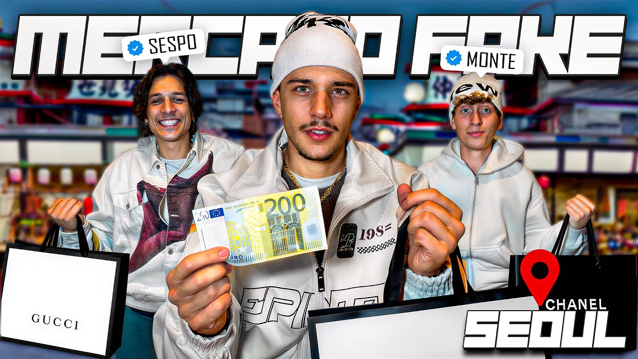 HO SPESO 300&euro; di VESTITI FAKE in COREA!