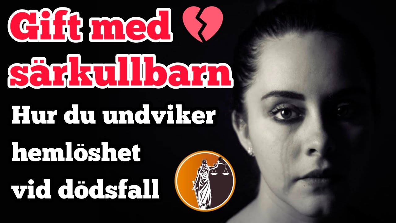 Varför du som gift behöver ett testamente, Gift med särkullbarn