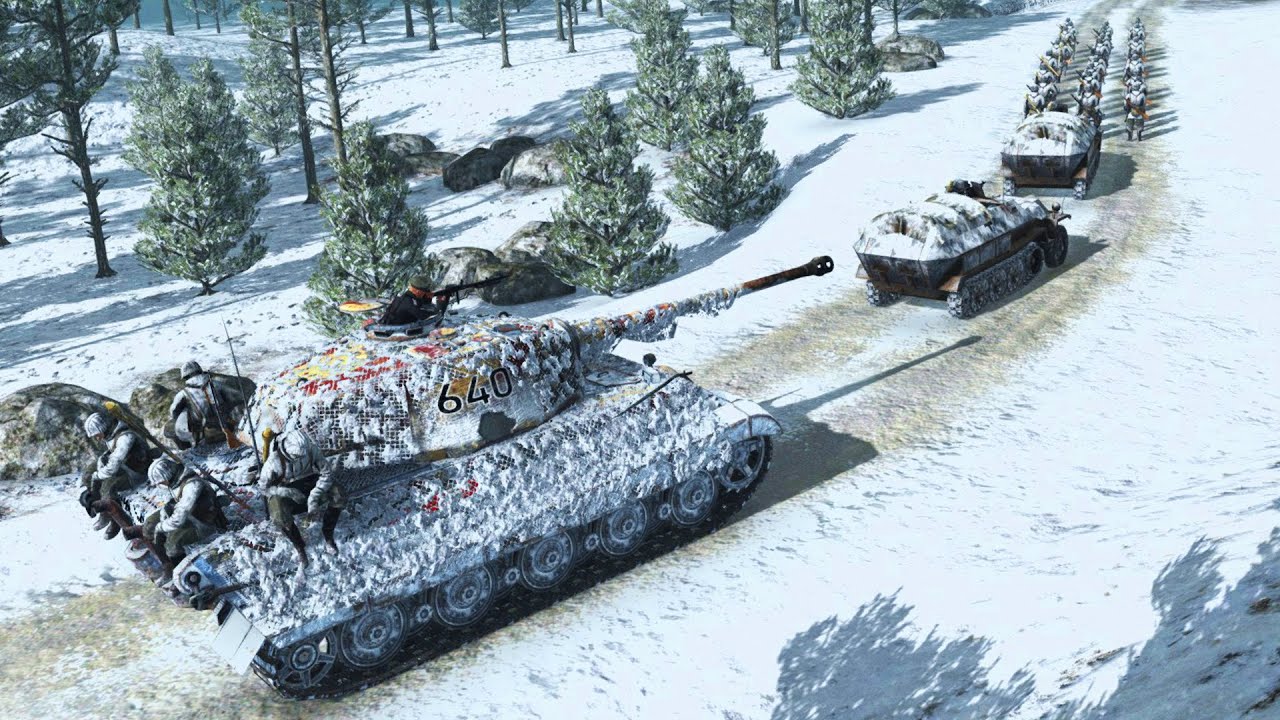 BATTLE OF THE BULGE - Brutal Siege Defense of American Lines in 1944