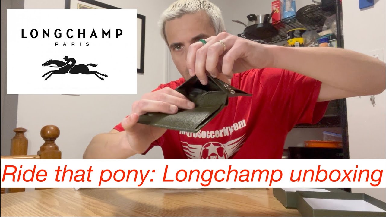 Longchamp Le Foulonné Wallet Unboxing