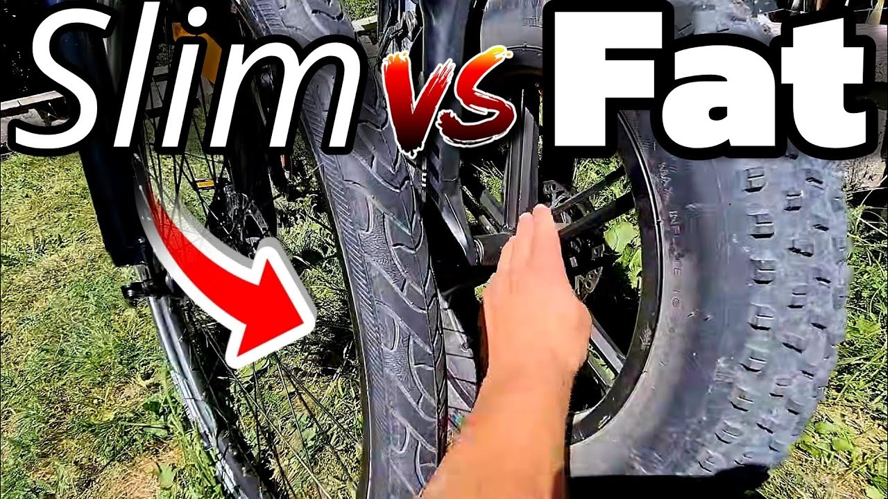 Slim vs Fat Tyres Ebikes + Fafrees F28 second thoughts