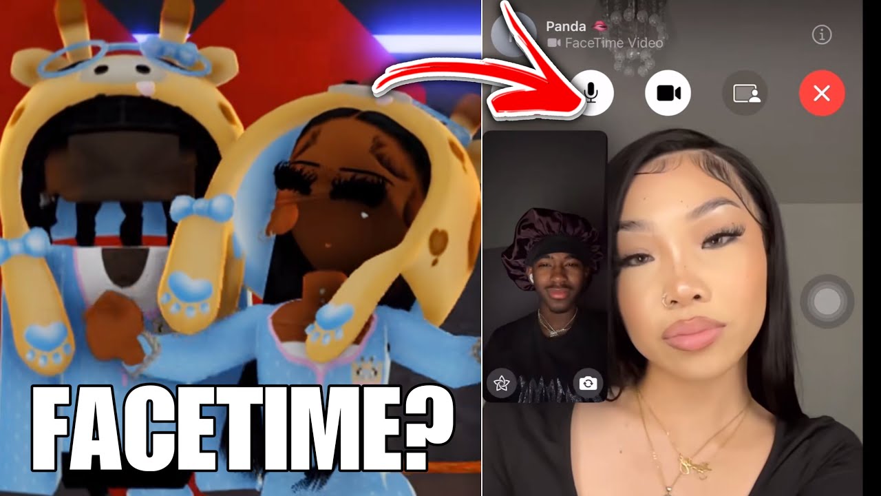 Спрашиваем девушек из Roblox, можем ли мы пообщаться по FaceTime