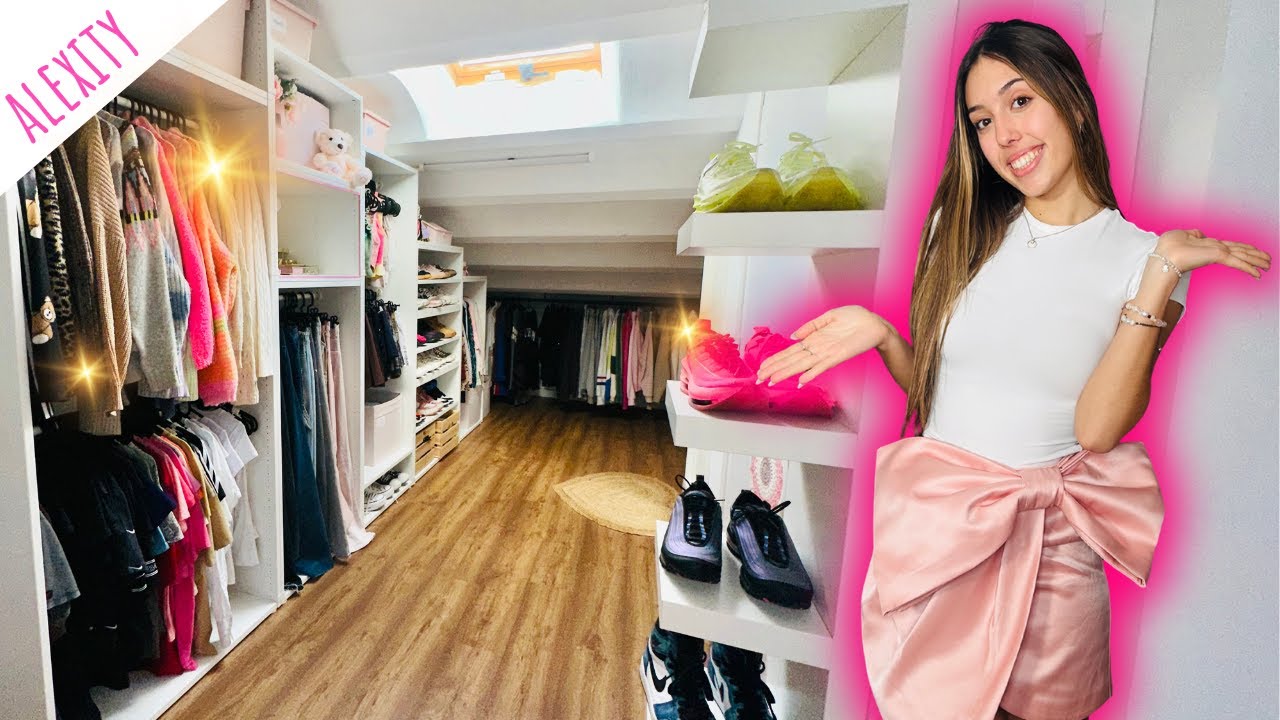 vlog - VESTIDOR TOUR - como organizo toda mi ropaaaa