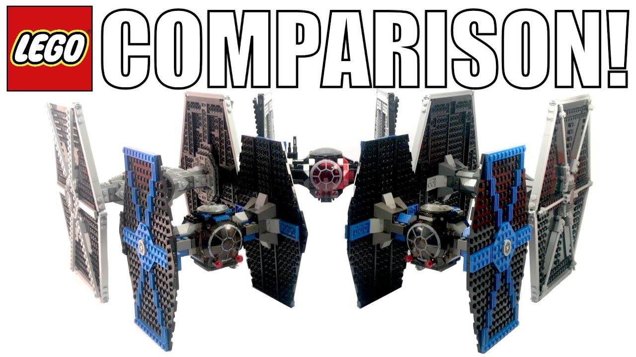 LEGO Star Wars Tie Fighters Comparison! (7146, 7263, 9492, 75101, 75211, 75095)