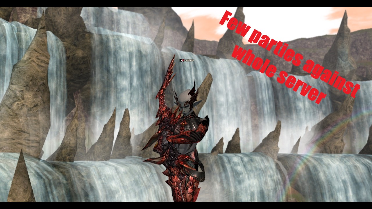 Few parties against whole server a.k.a. another Castle sieges