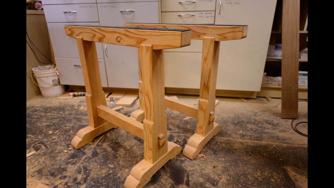 Woodworking, Building Boss Saw Horses, How To