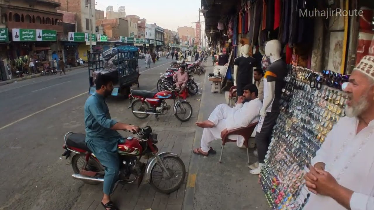 Jhang Bazar Faisalabad Punjab Pakistan 4k Virtual Walking Tour