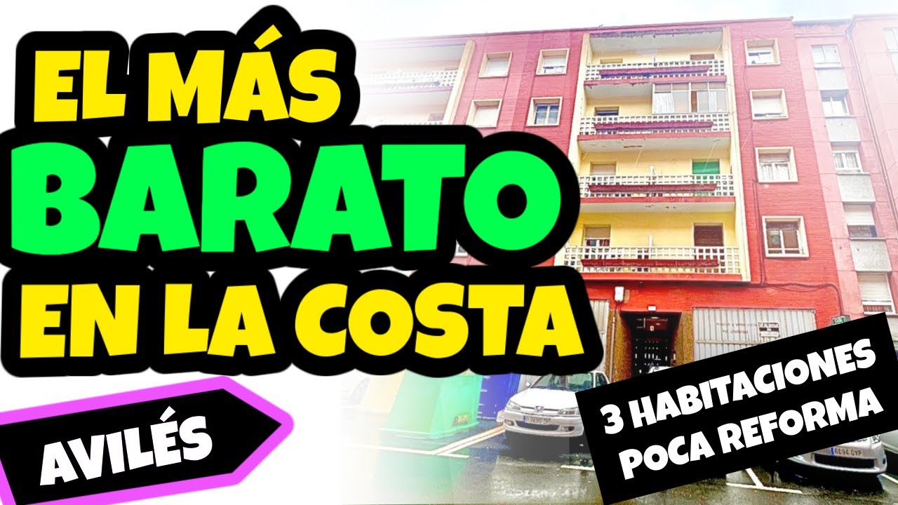 VENDIDO | 71.000€ | AVILÉS, Asturias | BUENA INVERSIÓN en la COSTA ASTURIANA | DE LOS POCOS CHOLLOS