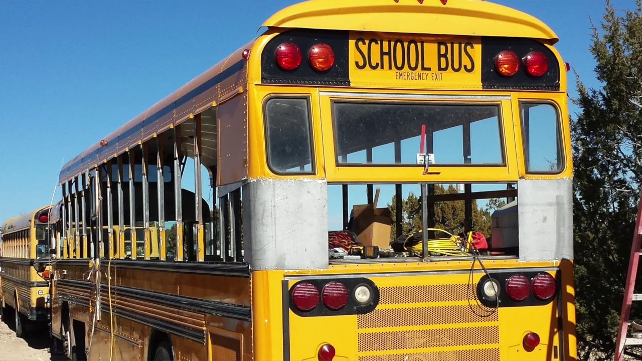 School Bus Conversion to Motor Home #58 Overview of Project  (PART TWO))