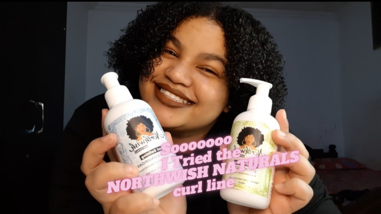 Northwish Naturals Hair Wash and Style Routine | totally Teeeee