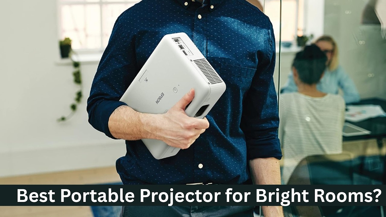 Best Portable Projector for Bright Rooms? 3000 Lumens 3LCD 300-Inch Display Test