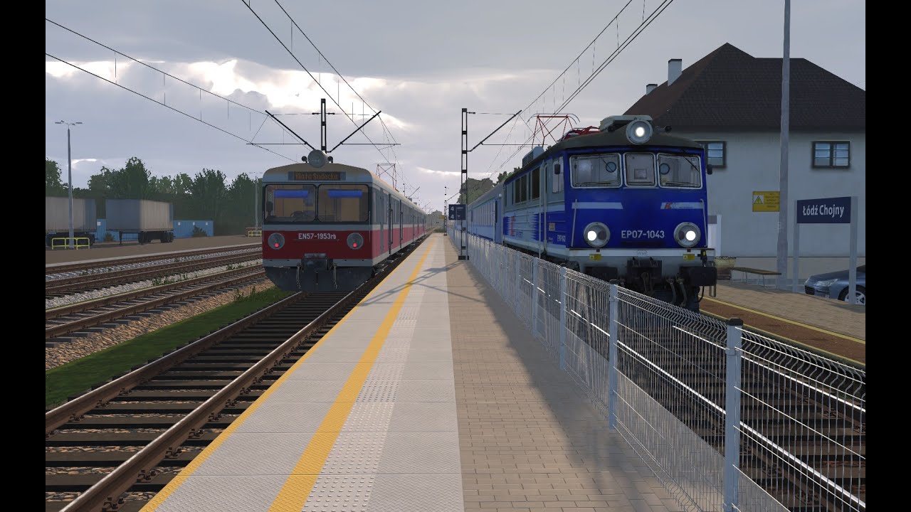 TD2. EP07 z MPE na odc. Dobrzyniec - Hetmanice - Łódź Chojny