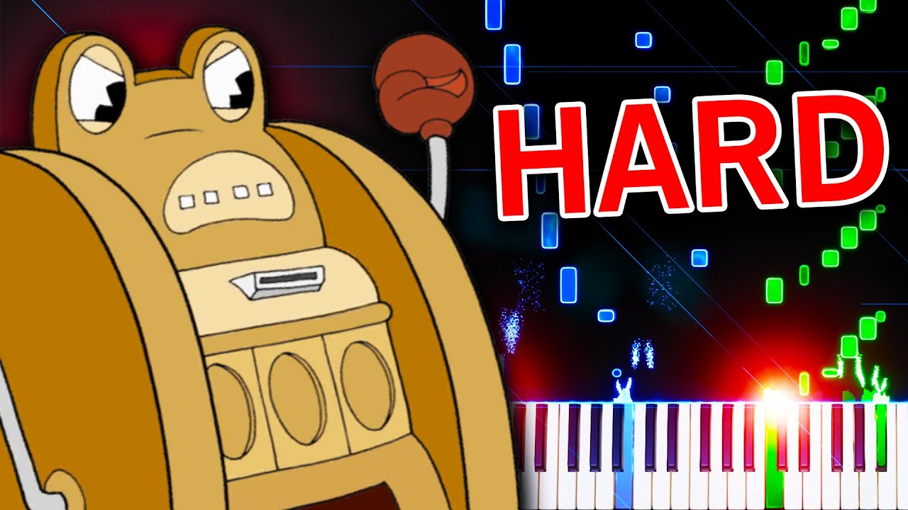 Clip Joint Calamity (from Cuphead) - Piano Tutorial