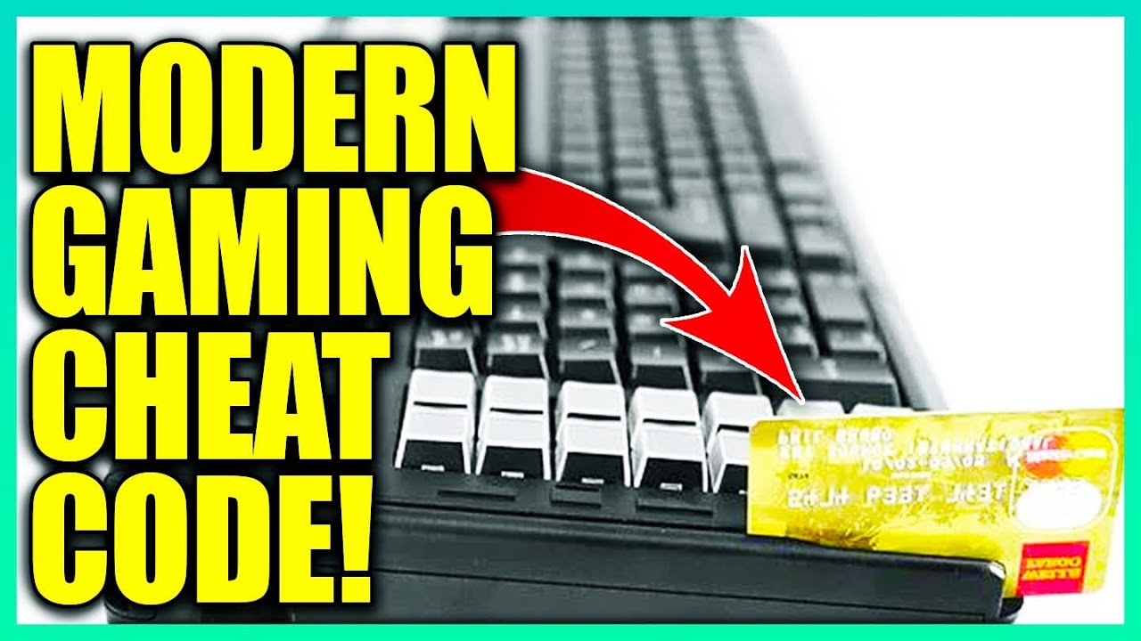 Your Credit Card is the Cheat Code in Video Games Now!