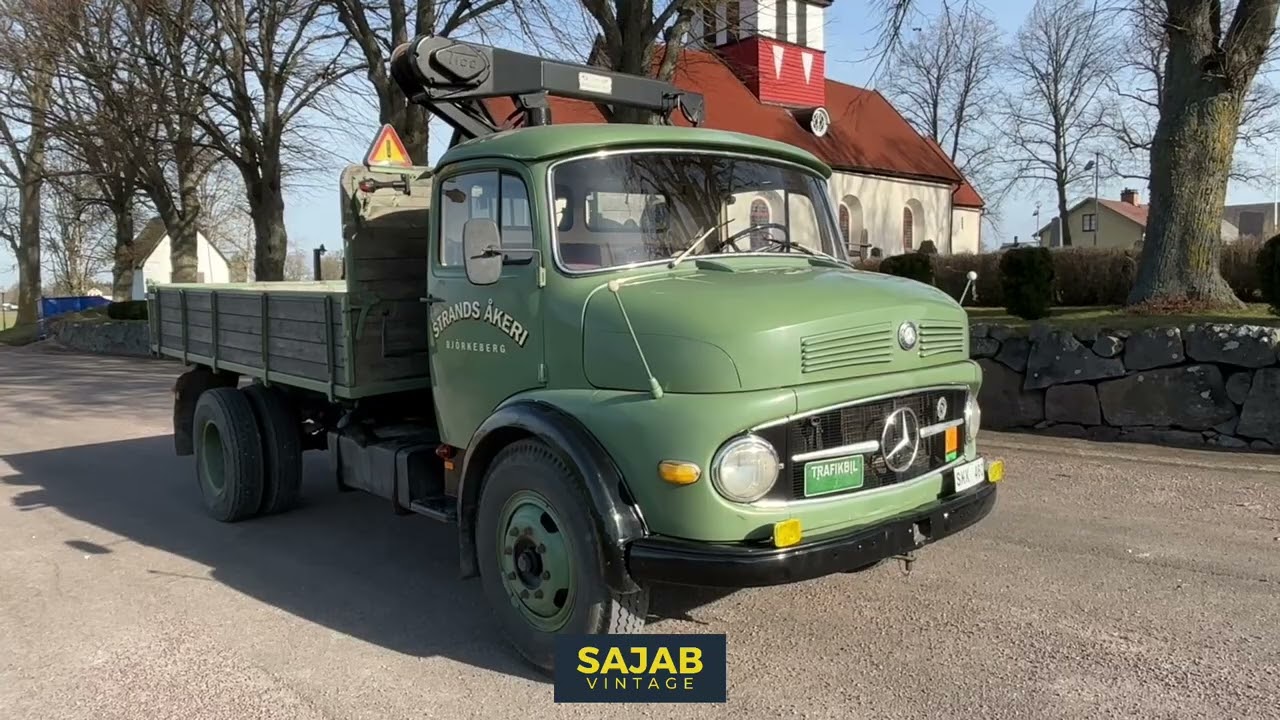 MERCEDES-BENZ L322, 1959 | Sajab Auktioner