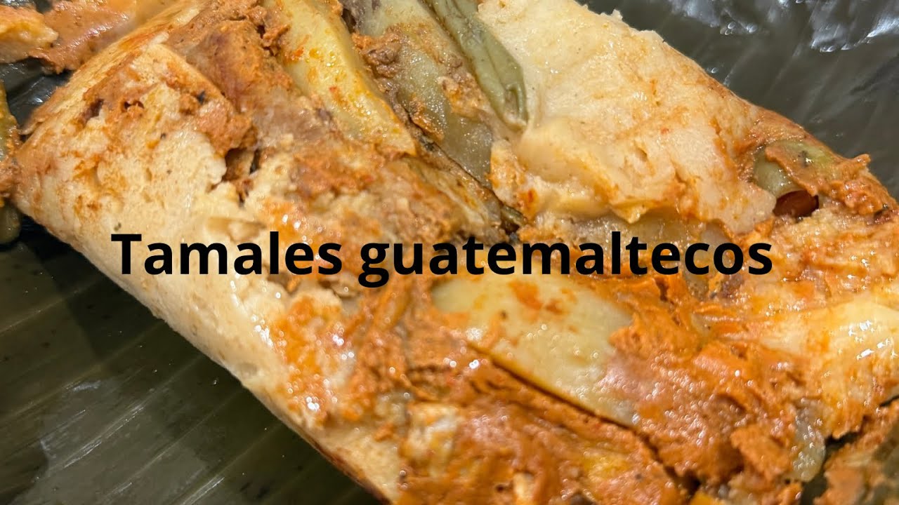 Ricos tamales guatemaltecos 
