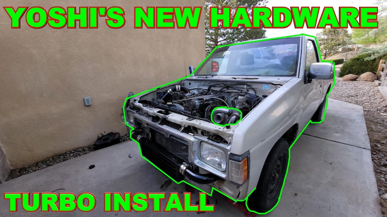 Installing Yoshi's Turbo | Nissan D21 Turbo Install