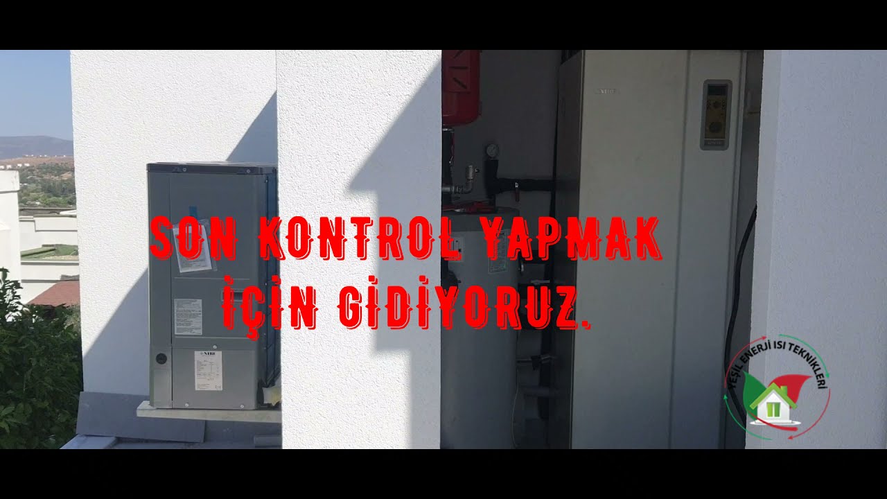 #NİBE SPLİT 12 KW KURULUM/ ISITMA SOĞUTMA SICAK SU