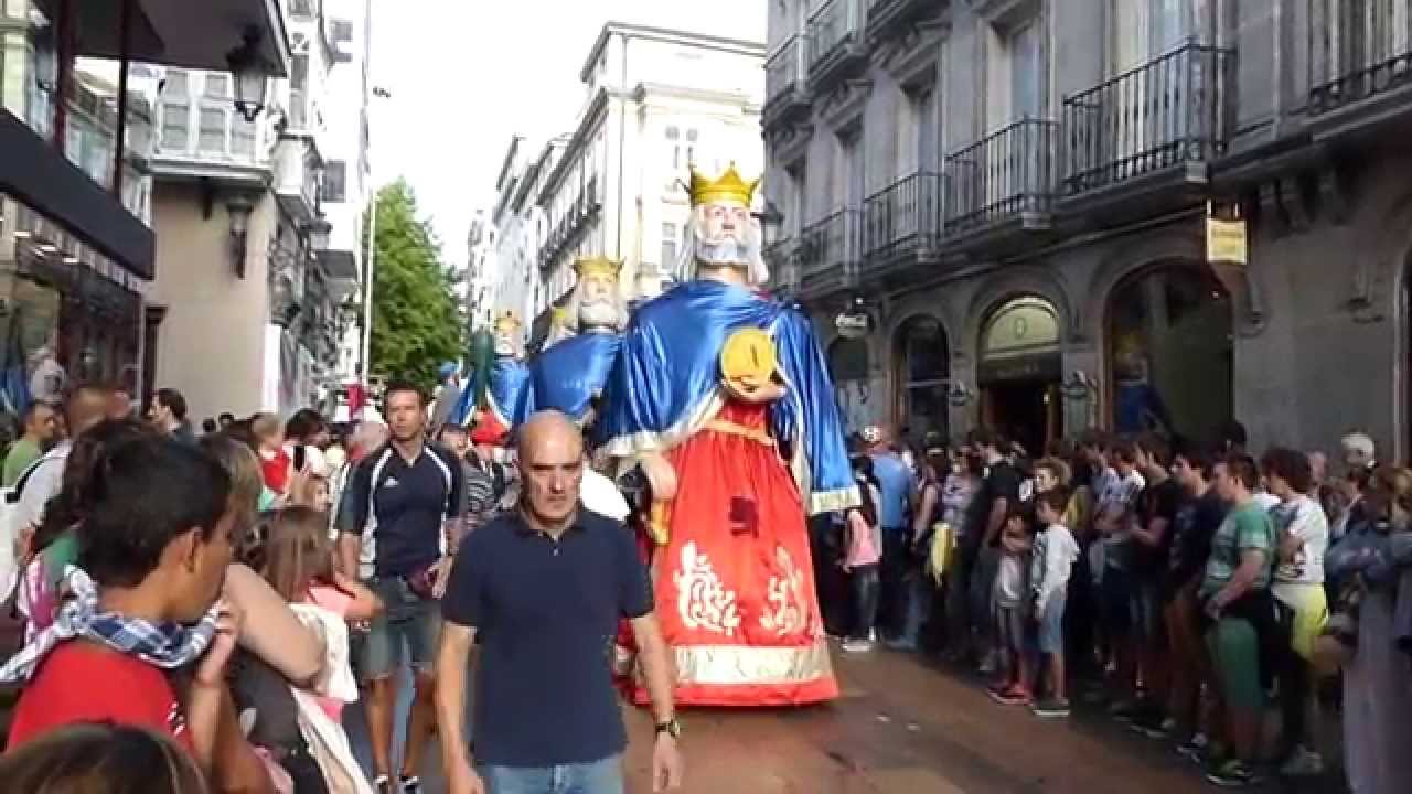 Gigantes y cabezudos de Vitoria-Gasteiz, Fiestas Virgen Blanca 2015