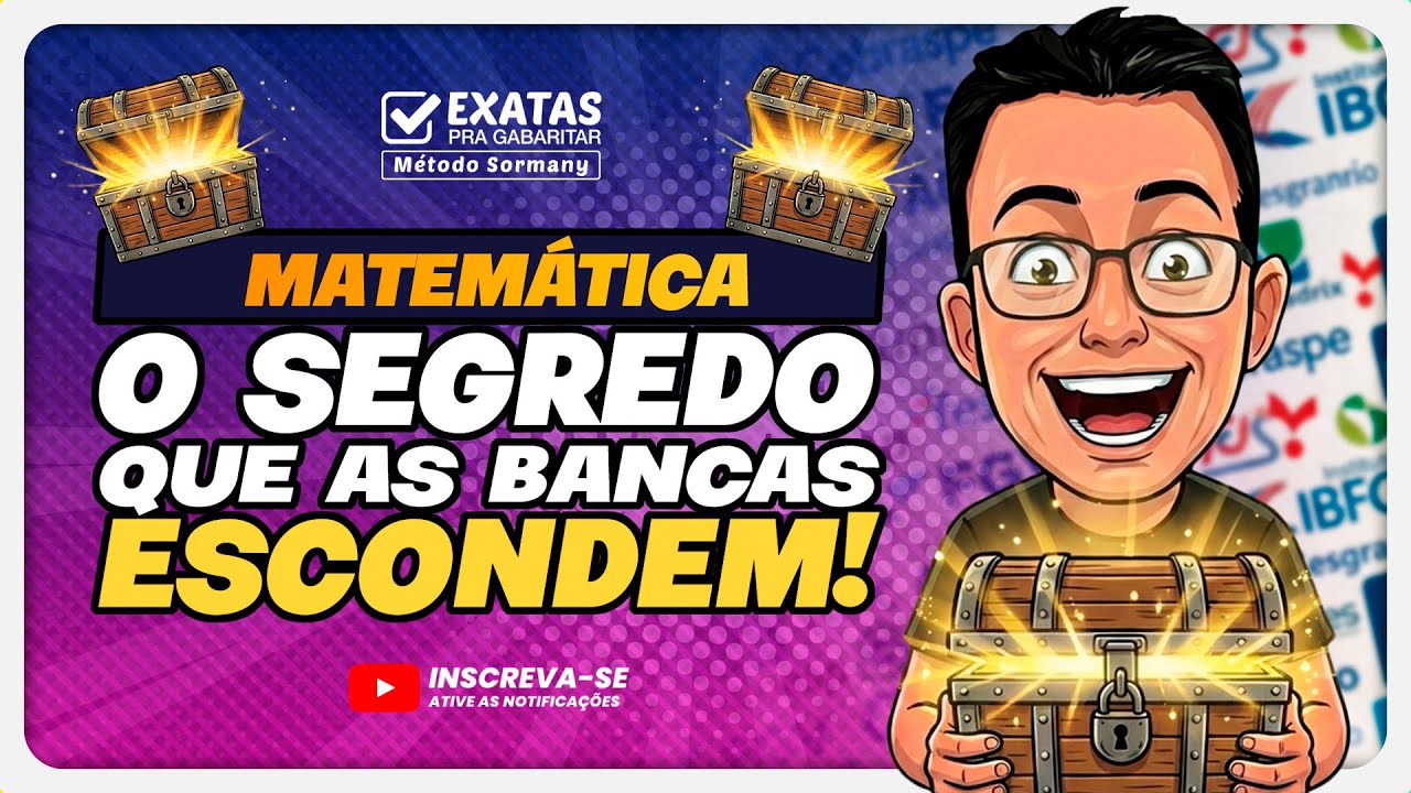 Como Gabaritar Matemática: O que as Bancas NUNCA te Contaram! 🤫📊