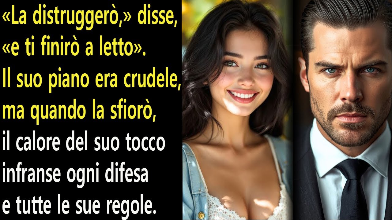 «La distruggerò e ti finirò a letto», disse — ma il suo tocco infranse tutte le sue regole