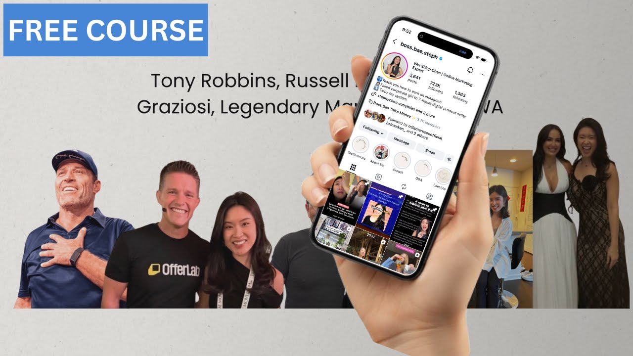 5 Figure Month Selling Digital Products on Instagram (FREE COURSE)