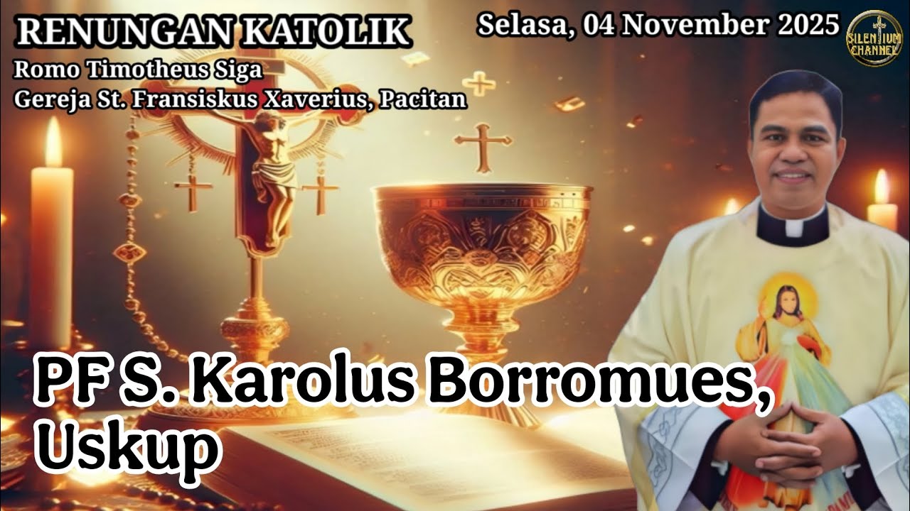 Renungan Katolik Selasa, 04 November 2025 @Silentium_Channel #renunganharian #injil 