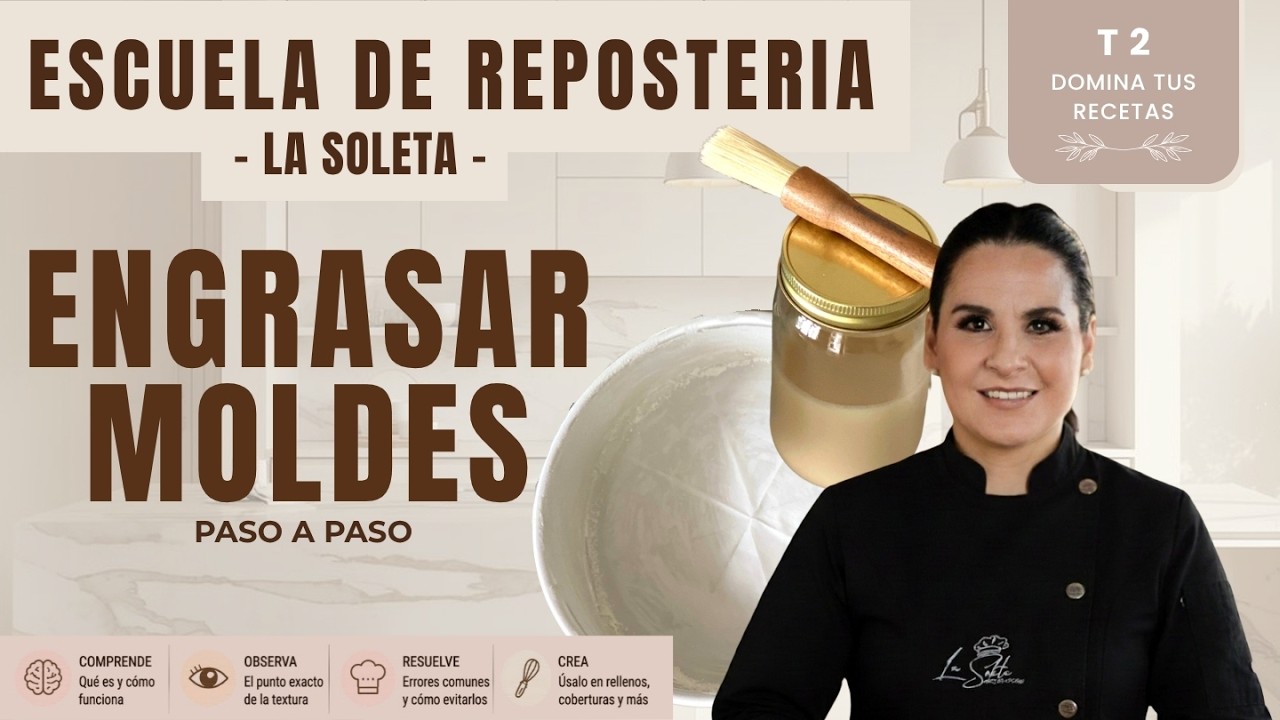 Tus Pasteles Se Rompen Al Desmoldar? Engrasa Así