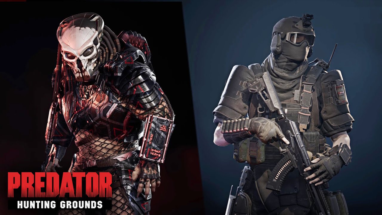 ALL Predator and Fireteam OUTFITS (Showcase) -  Predator: Hunting Grounds