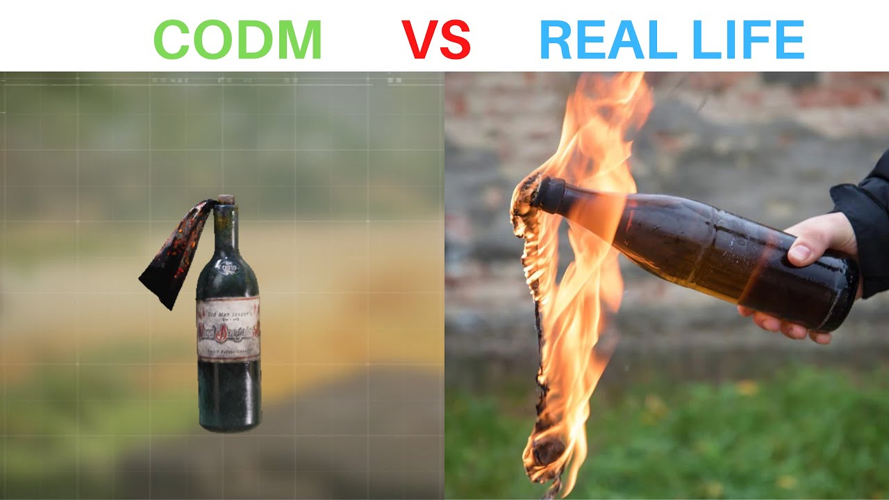 Cod Mobile VS Real Life: Throwable Edition