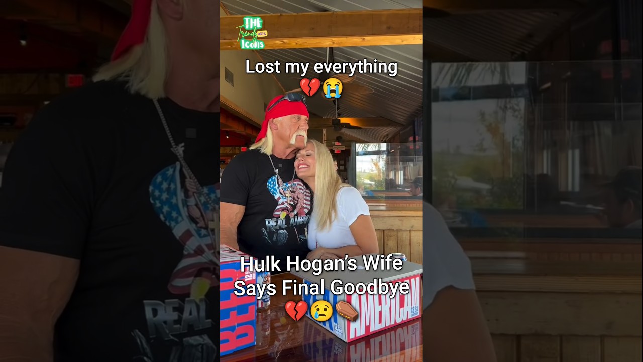 Hulk Hogan Death News 💔 Wife&rsquo;s Emotional Goodbye #hulkhogan #wwe #wrestling #skyhogan #antesedepois