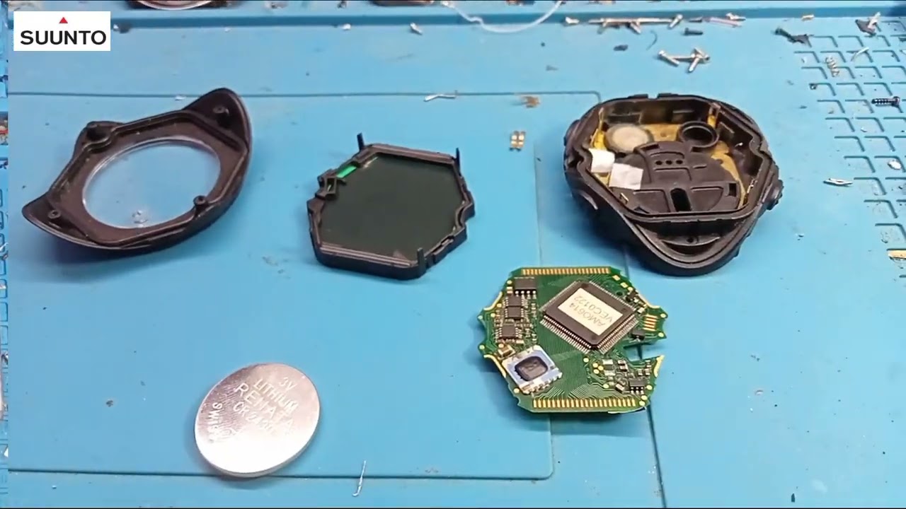 repair suunto vector in contact with water