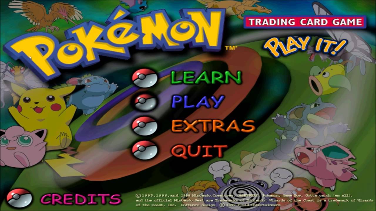 (The Original PC Version) Pokemon Play It! Trading Card Game