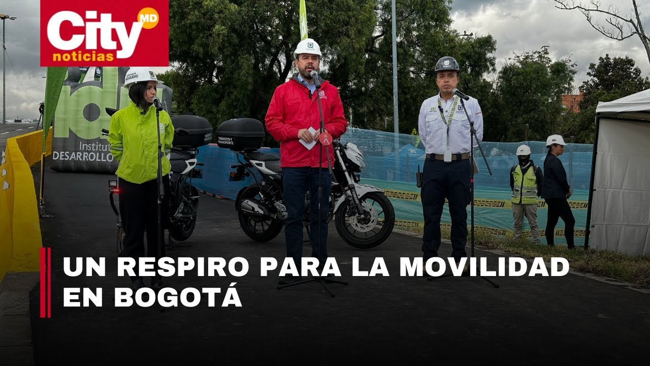 Inauguran puente del costado occidental de la Av. 68 con calle 26 | CityTv