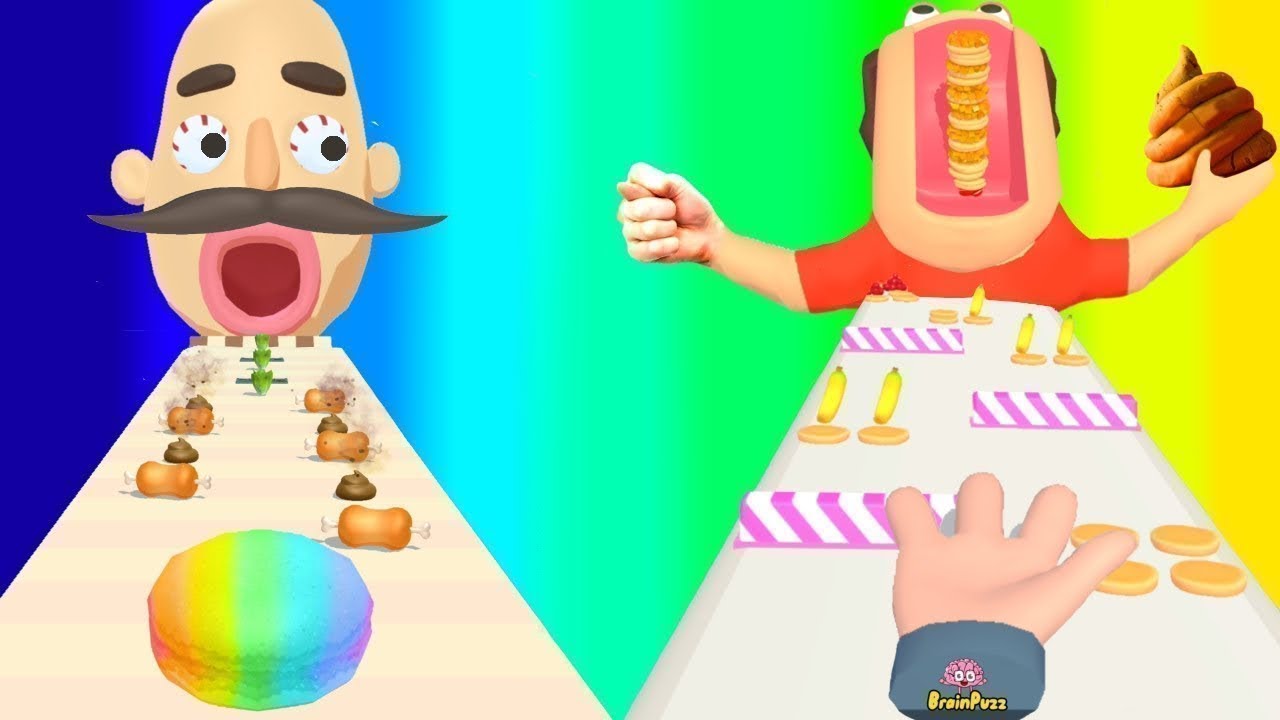 Sandwich Runner MAX LEVEL Best Cool Mobile Games Android iOS Gameplay Video Games Funny