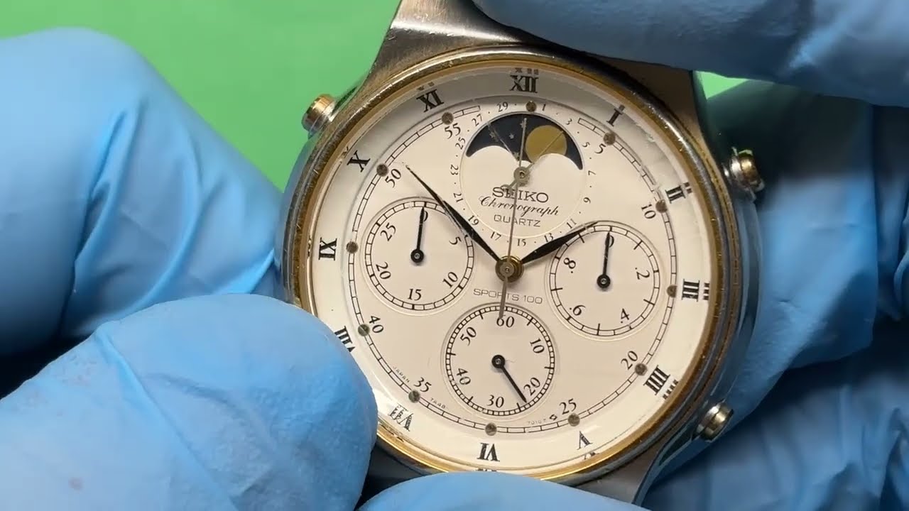 Для SE: Обзор часов Seiko 7A48-7000 Moonphase, 5 января 2026 г.