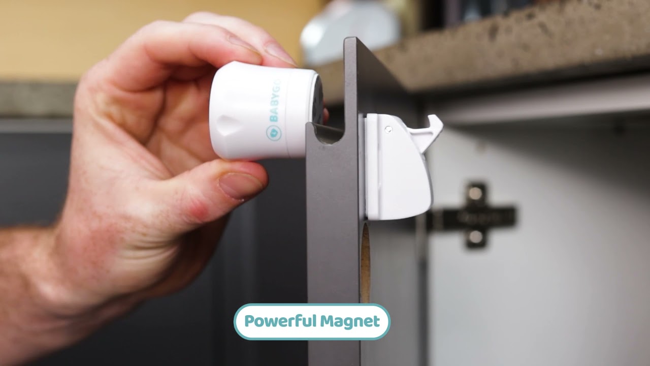 BABYGO® Magnetic Child Safety Locks to keep those pesky hands out of cupboards!