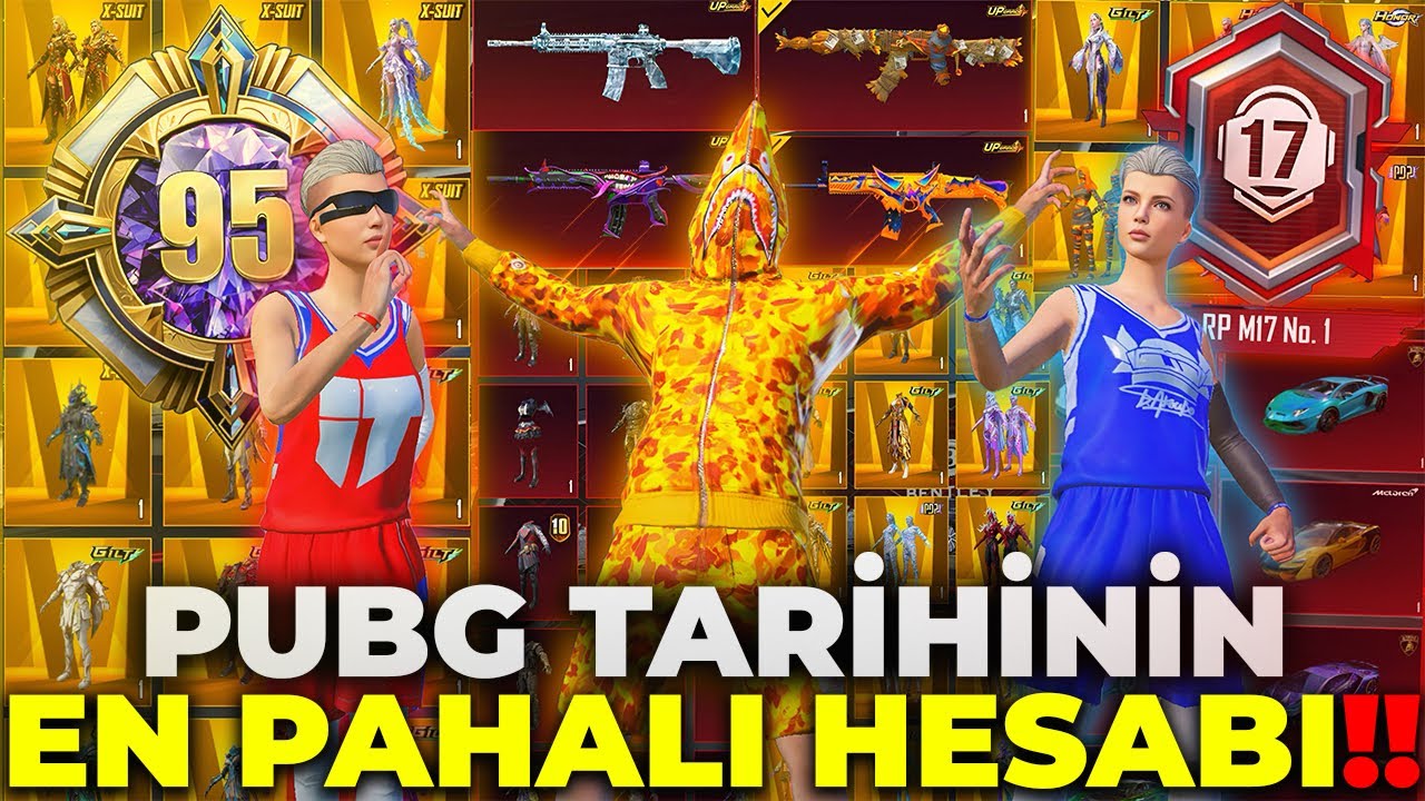 PUBG TARİHİNİN EN ÇOK PARA BASILMIŞ HESABI ‼️HERKESİN HAYALİNDEKİ İŞTE O HESAP 🤔 / PUBG MOBİLE