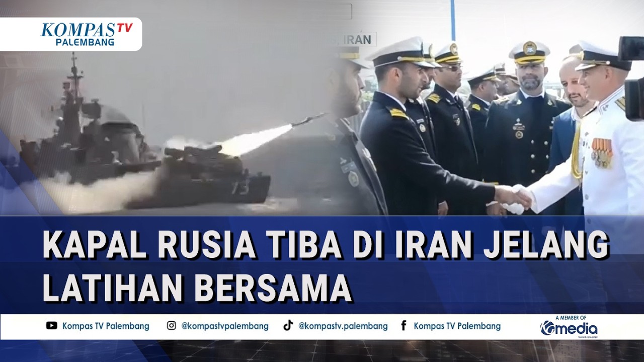 Kapal Rusia Tiba di Iran Jelang Latihan Bersama di Teluk Oman