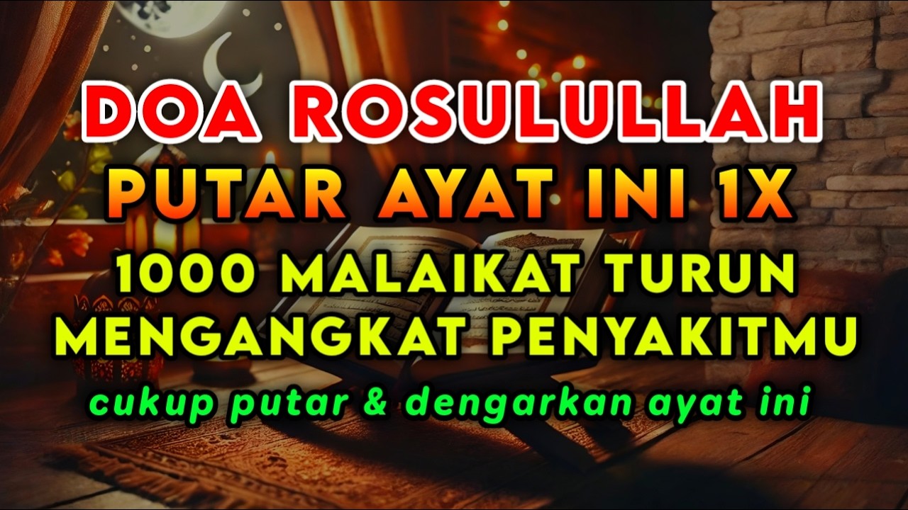 DOA ROSULULLAH🤲PENY4KIT DI TUBUHMU SEMBUH TOTAL, ASAL SANGGUP PUTAR 2 MENIT❗BUKTIKAN SEKARANG
