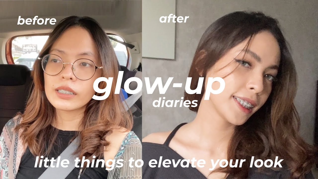 mini glow up because i wasnt feeling good about myself + behel update | Braces Journey