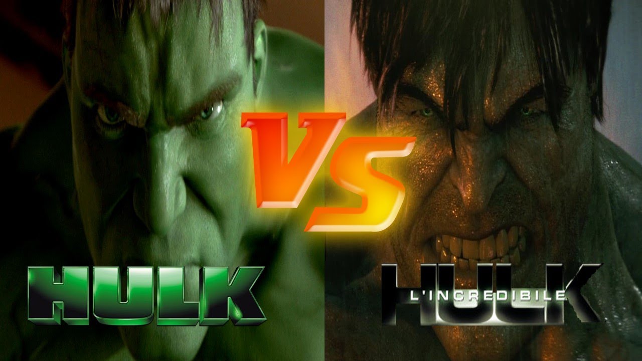 Hulk (2003) vs L' Incredibile Hulk (2008)