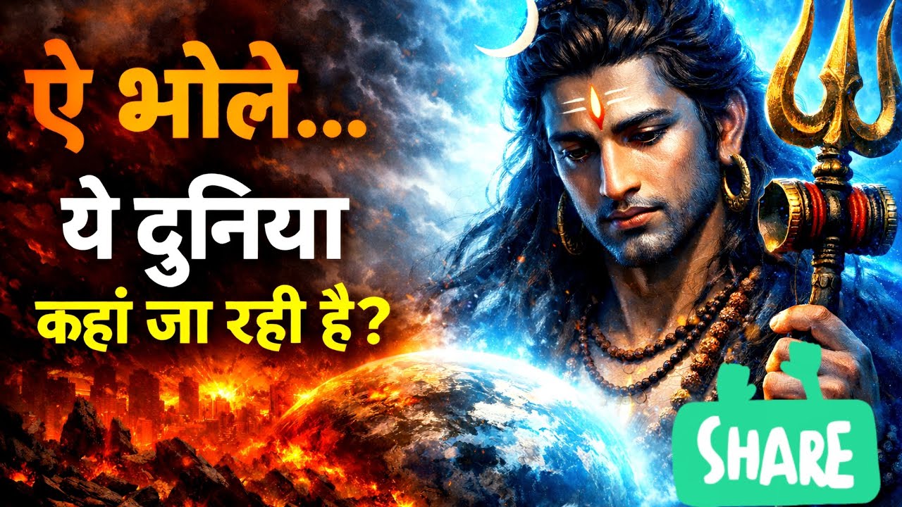 ये भोले तेरी इस दुनिया को क्या हो गया | Emotional Shiv Bhajan | Sad Bhakti Song