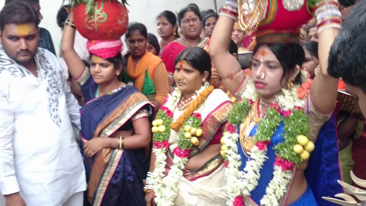 T Sandeep Goud asif nagar bonalu with rakesh bonam