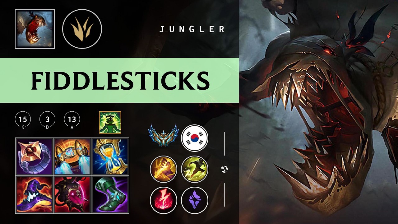 Fiddlesticks Jungle vs Graves - KR Challenger Patch 26.05