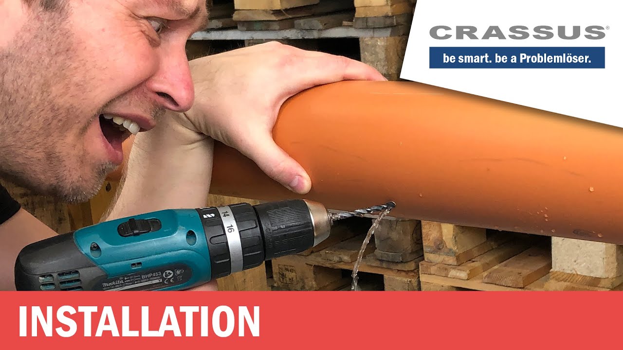 ▸Wasserrohr reparieren? - Einfache Soforthilfe - CRASSUS FLEX-TAPE